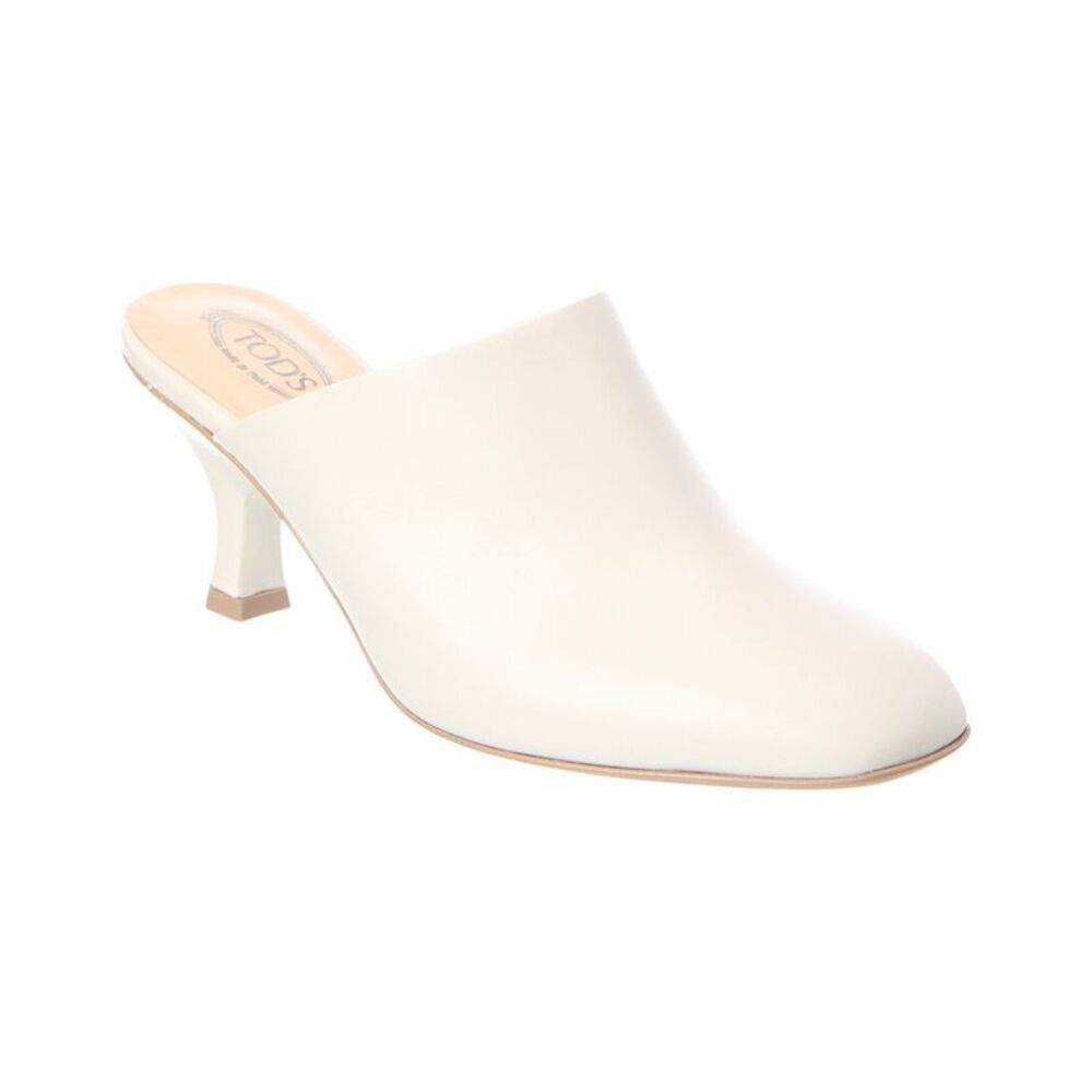 Tod’S Leather Mule, White